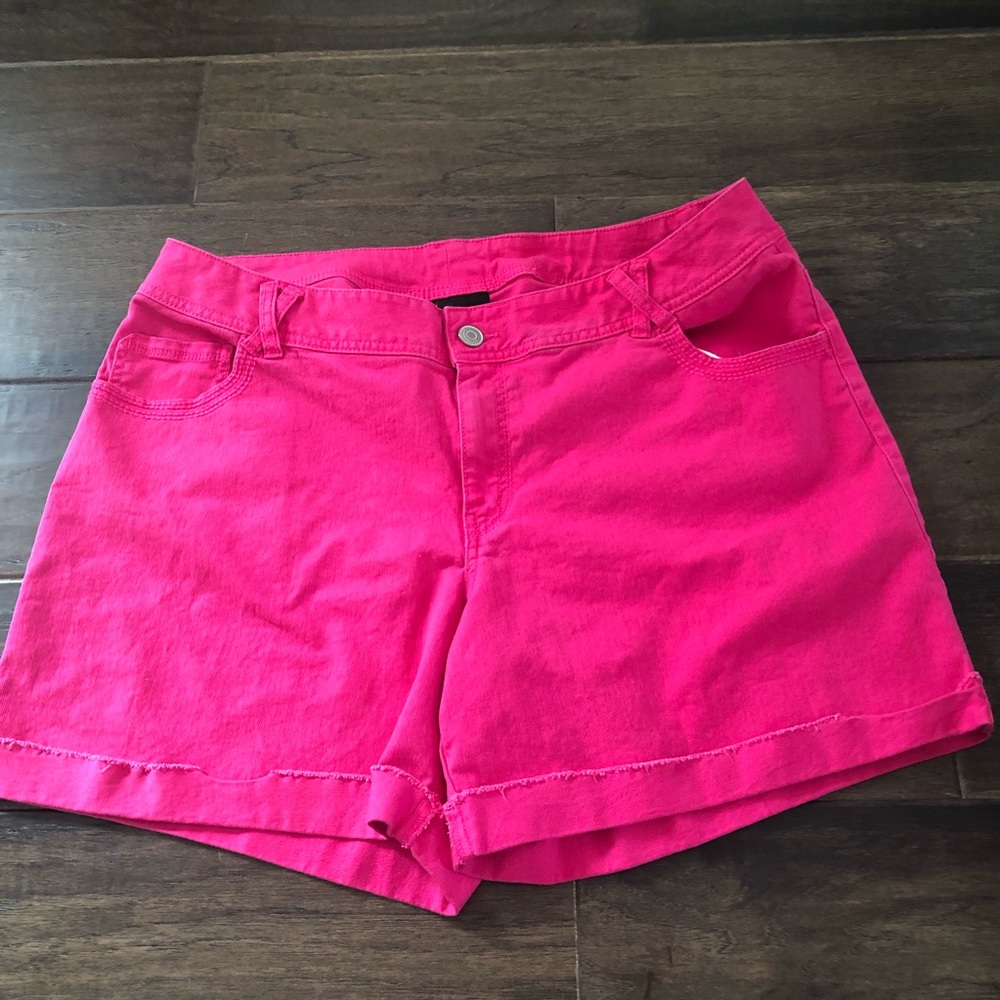 Pink Lane Bryant Shorts